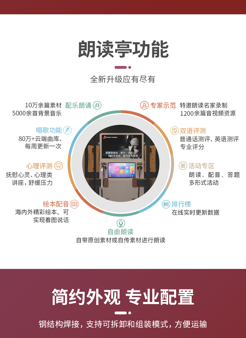 多功能黨建朗讀亭 多功能黨建朗讀亭